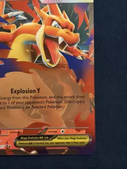 Pokemon TCG Mega Charizard Y EX 022/217 Ascended Heroes 2016 Holo English NM - Image 5