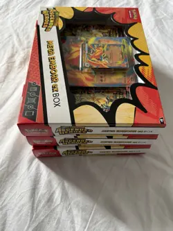 3 Boxes of Pokemon Mega Evolution Ascended Heroes - Mega Emboar EX box - Image 4