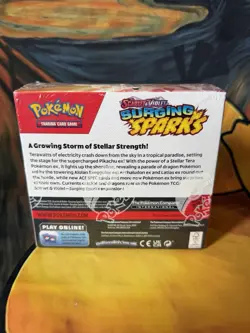 Pokemon TCG Surging Sparks Booster Box 36 Packs, Sealed With Acrylic Case - Image 5