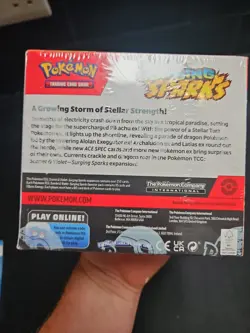 Pokemon Pikachu TCG Surging Sparks 36 Packs Factory Sealed Booster Box - Image 3