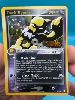 Dark Hypno 6/109 Stamped Holo EX Team Rocket Returns Pokemon Card NM - Image 1