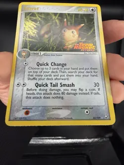 Furret 22/109 Reverse Holo EX Team Rocket Returns Stamped Pokemon Card NM - Image 5