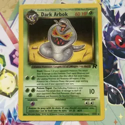 Dark Arbok 19/82 Team Rocket Non Holo Rare Pokemon Card NM Pristine 💎 - Image 1