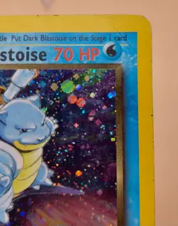 Dark Blastoise Holo Rare Team Rocket 3/82 Pokemon Card - WOTC 1999 - Image 2