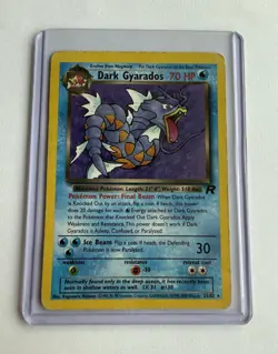 Wizards of the Coast Pokemon TCG Dark Gyarados 25/82 Team Rocket Holo Rare - Image 1