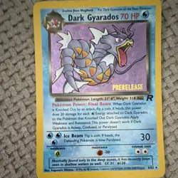 Dark Gyarados 8/82 Team Rocket Prerelease Holo Rare English WotC 2000 - Image 3