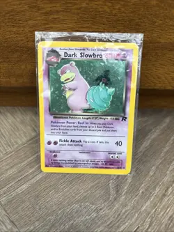 Dark Slowbro 12/82 Team Rocket Holo Rare Pokemon TCG Card WOTC Vintage ENG LP - Image 1