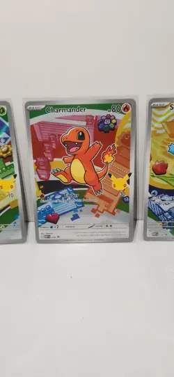 Pokemon TCG First Partner Illustration Collection Series 1 Kanto GEN 1 Starters - Image 3