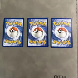 Pokemon TCG First Partner Illustration Collection Series 1 Gen 7 Starters Set - Image 2