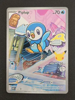 Pokemon TCG First Partner Illustration Collection Series 1 Gen 4 Sinnoh Starters - Image 4