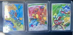 Pokemon TCG First Partner Illustration Collection Series 1 Kanto GEN 1 Set NM! - Image 1