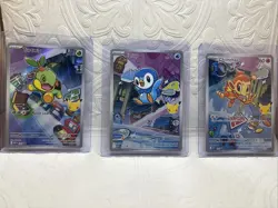 Pokemon TCG First Partner Illustration Collection Series 1 Sinnoh Starters Gen 4 - Image 1