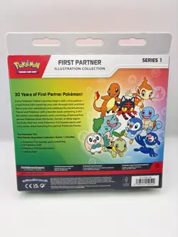 Pokemon TCG First Partner Illustration Collection Series 1 Box New Sealed - Image 2