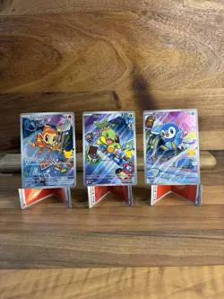 Pokemon TCG First Partner Illustration Collection Series 1 Gen 4 Sinnoh Starters - Image 1