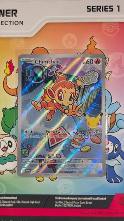 Pokemon TCG First Partner Illustration Collection Series 1 Gen 4 Sinnoh Starters - Image 5