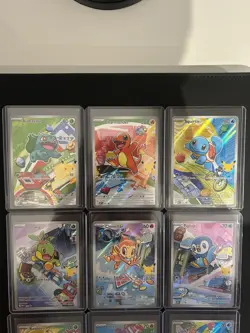 Pokemon TCG First Partner Illustration Collection Series 1 Full Set of 9 Cards - Image 3