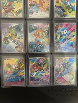Pokemon TCG First Partner Illustration Collection Series 1 Full Set of 9 Cards - Image 4