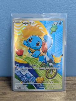 Pokemon TCG Squirtle MEP 039 First Partner Illustration Collection Series 1 NM - Image 1
