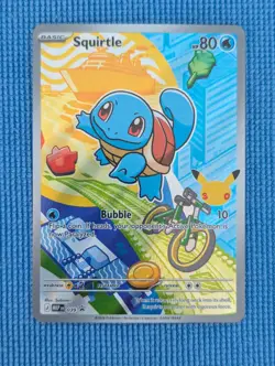 Pokemon TCG Squirtle MEP 039 First Partner Illustration Collection Series 1 NM - Image 2