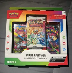 Pokemon TCG First Partner Illustration Collection Series 1 Sealed Box 2021 - Image 1