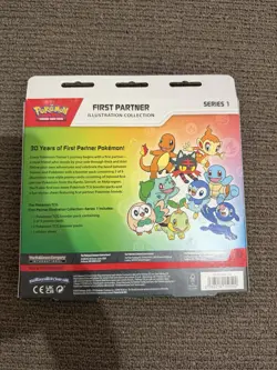 Pokemon TCG First Partner Illustration Collection Series 1 - Image 2