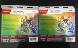 Pokemon TCG First Partner Illustration Collection Series 1 Box Lot x2 English - Image 3