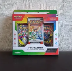 Pokemon TCG First Partner Illustration Collection Series 1 Box, English - Image 1