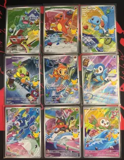 Pokemon TCG First Partner Illustration Collection Series 1 Full Set | Near Mint! - Image 1