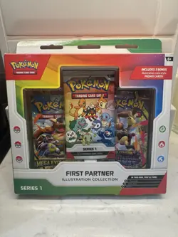 Pokemon TCG First Partner Illustration Collection Series 1 Box UK Seller - Image 1
