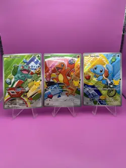 Pokemon TCG First Partner Illustration Collection Series 1 Kanto 037 038 039 - Image 1