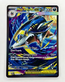 Mega Sharpedo EX 127/094 - SIR - Phantasmal Flames - Pokemon TCG - Image 1