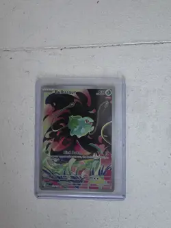 Pokemon TCG Mega Evolution Bulbasaur Illustration Rare 133/132 Mint/NM Conditiom - Image 1