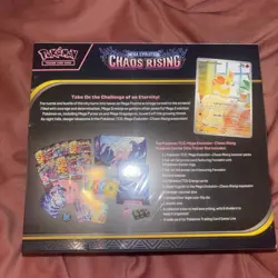 Pokemon Center Exclusive Chaos Rising Elite Trainer Box ETB - Image 1