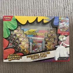 Pokemon TCG Ascended Heroes Premium Poster Collection Mega Gardevoir New Sealed - Image 1