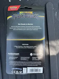 Pokemon TCG Mega Evolution Pitch Black Premium Checklane Blister Gengar Promo - Image 2