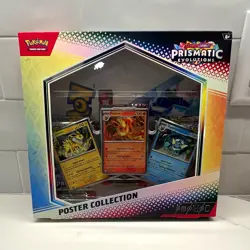 Pokemon TCG Prismatic Evolutions Poster Collection Box, English (2025) - Image 1