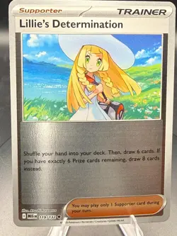 LILLIE'S DETERMINATION - Pokemon - 119/132 Mega Evolution - Reverse Holo NM/M - Image 1
