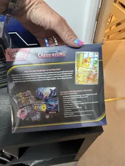 Pokemon Elite Trainer Box New Sealed Chaos Rising ETB Factory Sealed - Image 4