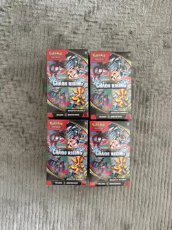 4x Pokemon TCG Chaos Rising Booster Bundle New And Sealed ✅ - Image 1