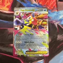Pokemon TCG Mega Starmie EX 021/088 Perfect Order Prize Pack Series 9 Play Stamp - Image 1