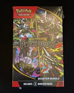 PITCH BLACK - Pokemon TCG - Mega Evolution - Booster Bundle (SEALED) - Image 1