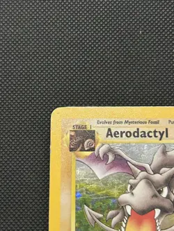 Aerodactyl 1/62 | Base Set Fossil | Holo Pokemon Card MP - Image 3