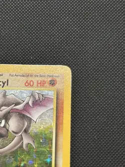 Aerodactyl 1/62 | Base Set Fossil | Holo Pokemon Card MP - Image 4