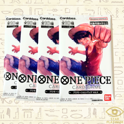 4 Pack Set Promotion Pack 2023 Vol.4 ONE PIECE Card Game Japanese Bandai - Image 1