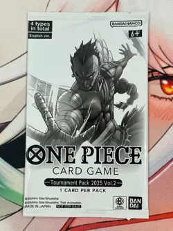 Tournament Pack 2025 Vol.2 - Sealed One Piece TCG Promo - Image 1