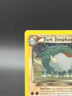 2002 Pokemon Neo Destiny Dark Donphan Holo 3/105 Unlimited WOTC NM - Image 3