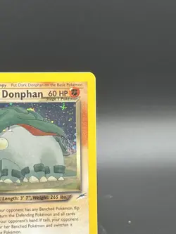 2002 Pokemon Neo Destiny Dark Donphan Holo 3/105 Unlimited WOTC NM - Image 4