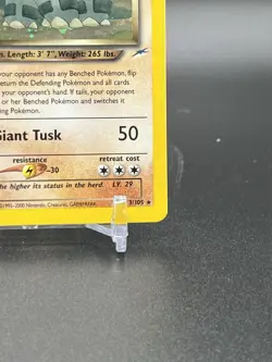 2002 Pokemon Neo Destiny Dark Donphan Holo 3/105 Unlimited WOTC NM - Image 5