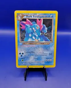 Dark Feraligatr 5/105 Neo Destiny Holo Pokemon Card Nintendo TCG WOTC 2000 - Image 1