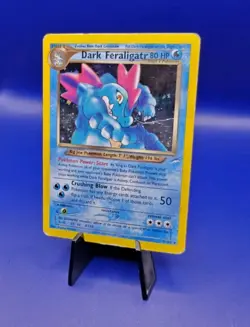 Dark Feraligatr 5/105 Neo Destiny Holo Pokemon Card Nintendo TCG WOTC 2000 - Image 2